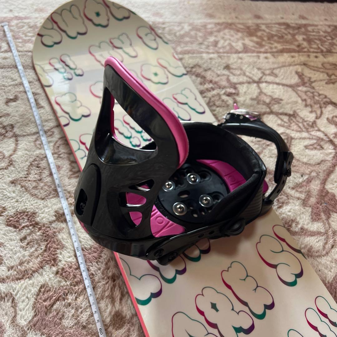 良品 スノーボードセット 約136cm 子供 レディース