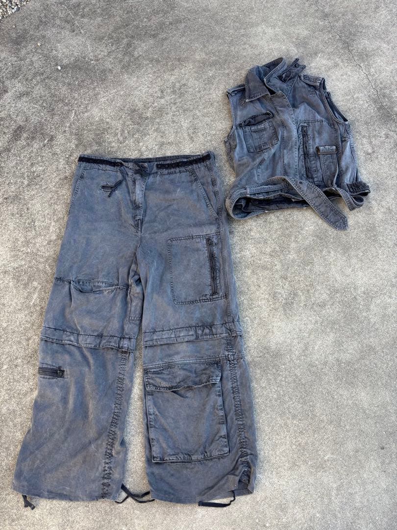 ATSURO TAYAMA ギミックカーゴ風 オーバーオール モード系