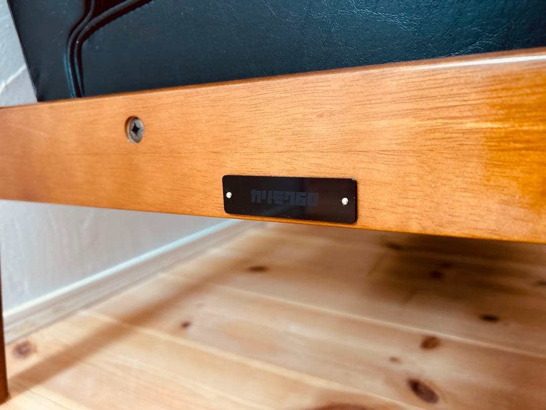 【送料込】カリモク60　Kチェア ツーシーター　ブラック