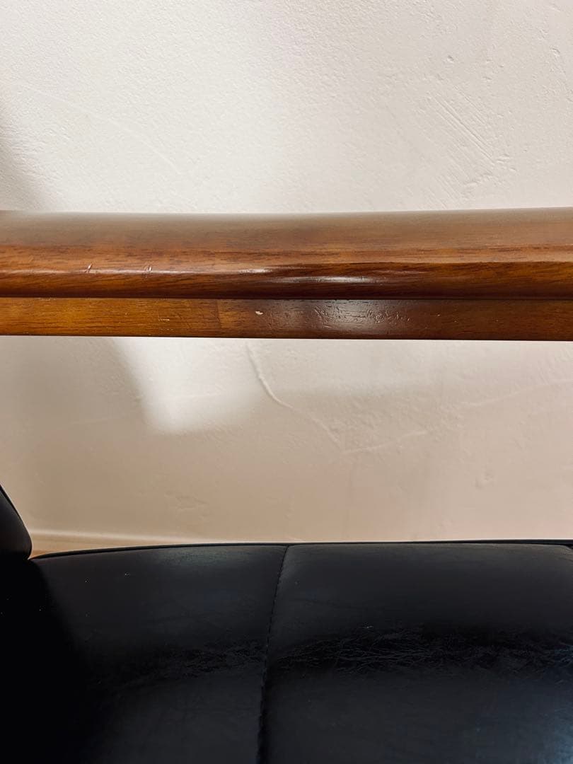 【送料込】カリモク60　Kチェア ツーシーター　ブラック