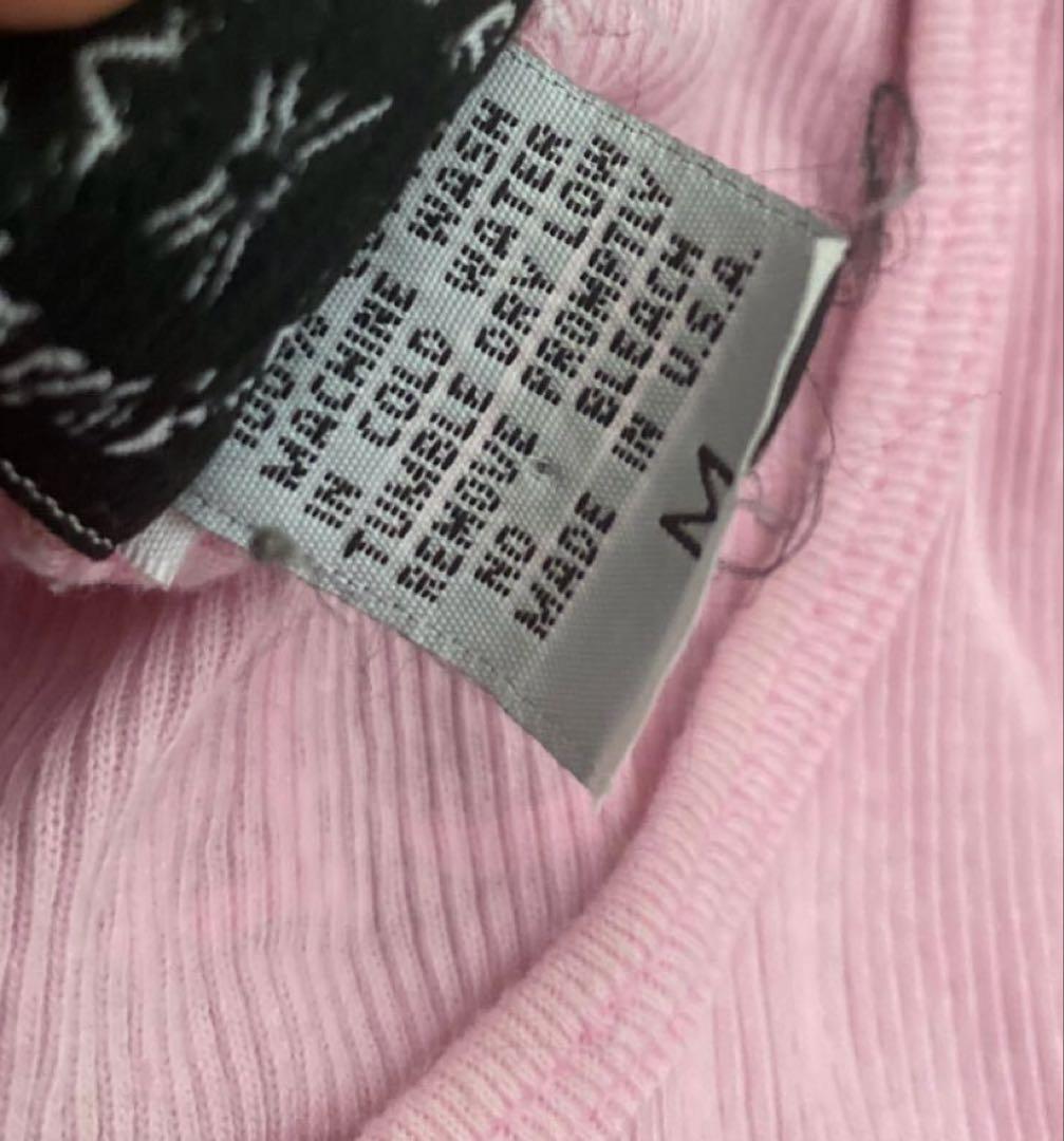 レア 正規 クロムハーツ 正規品　ピンク ビンテージ タンクトップ