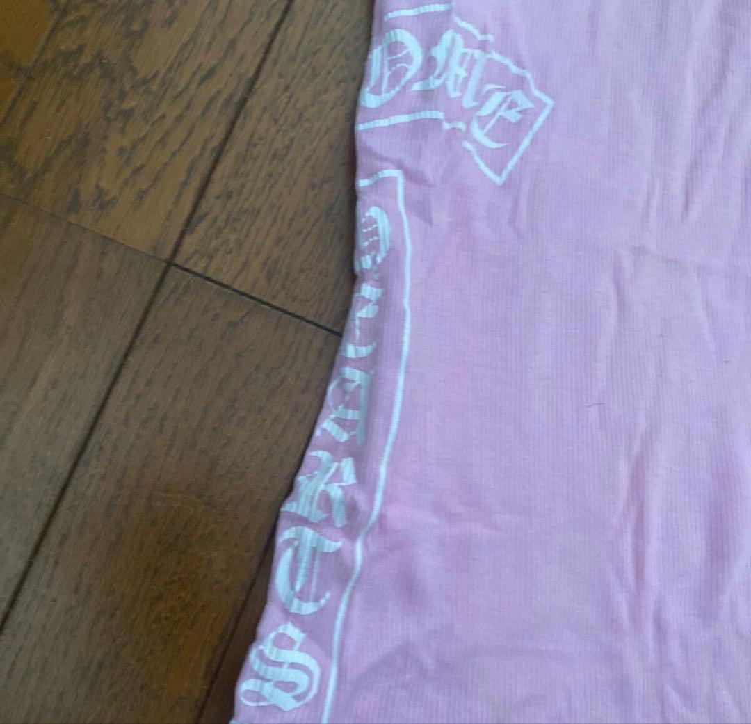 レア 正規 クロムハーツ 正規品　ピンク ビンテージ タンクトップ