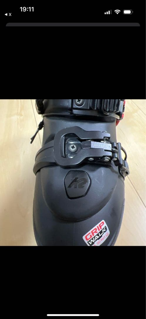 橋*本様 K2 DIVERGE SC GRIP WALK22-23モデル25.5