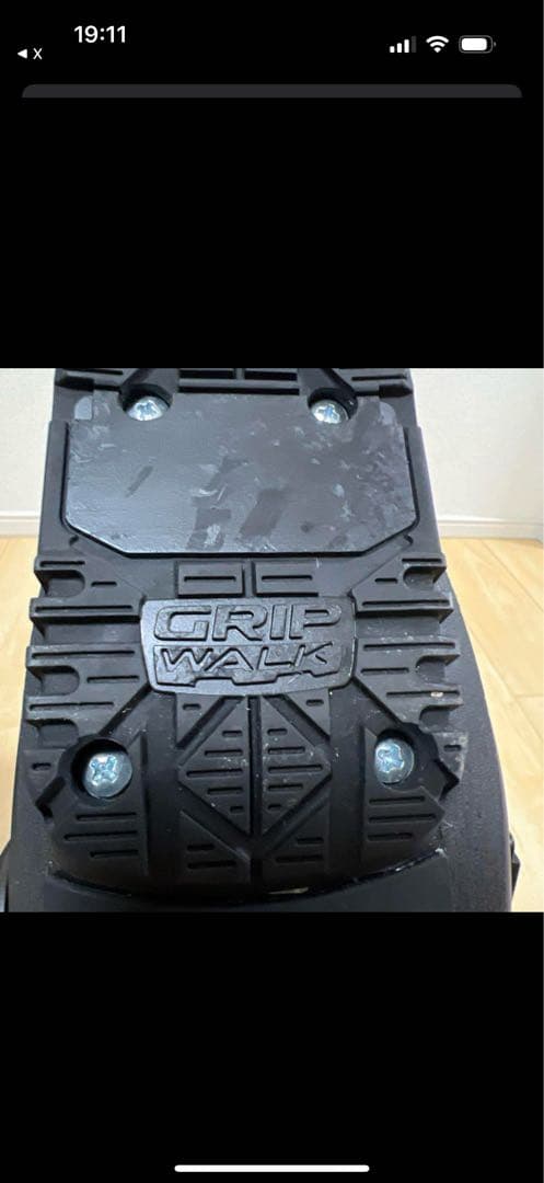 橋*本様 K2 DIVERGE SC GRIP WALK22-23モデル25.5