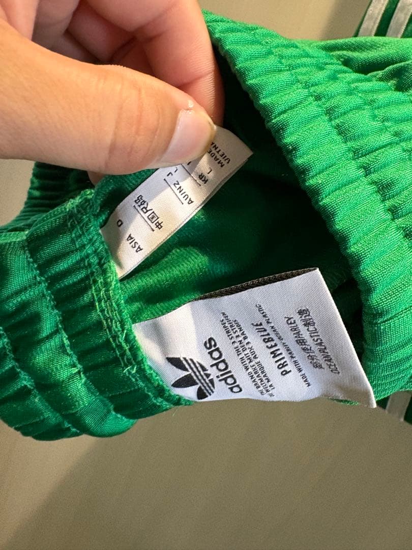 adidas ファイヤーバードジャージセットアップ　 グリーン