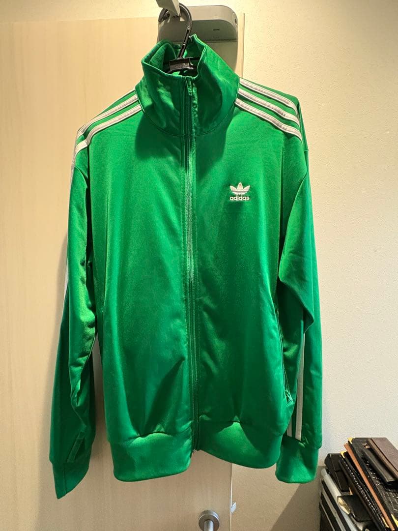 adidas ファイヤーバードジャージセットアップ　 グリーン