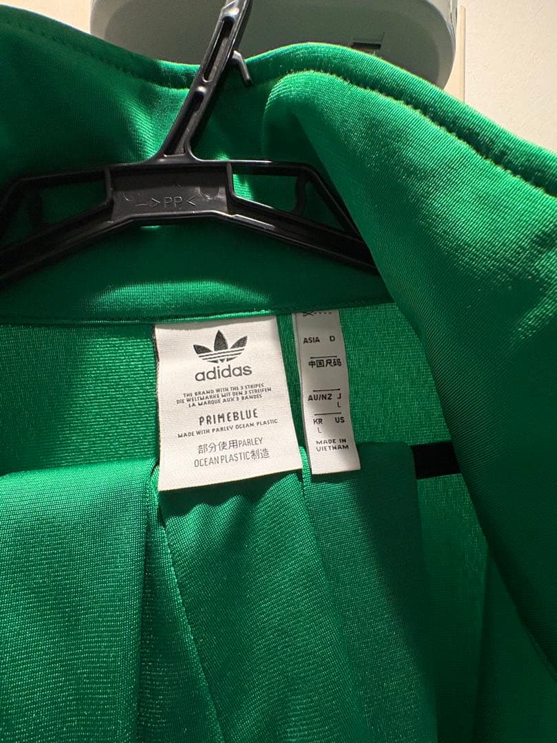 adidas ファイヤーバードジャージセットアップ　 グリーン