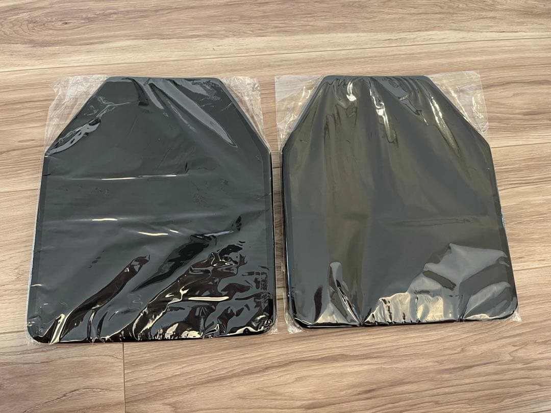 防弾プレート　2枚　レベルⅢA サバゲー　プレートキャリア