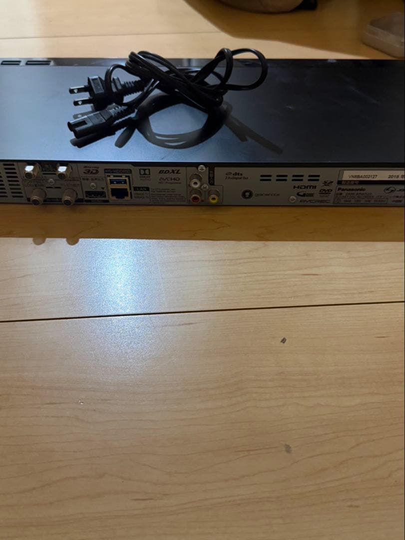Panasonicブルーレイレコーダー　DMR-BRW520
