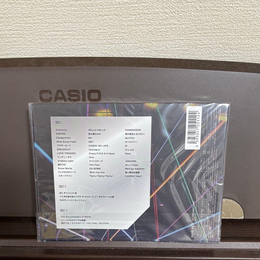  Man Dome Tour 2024 RAYS 初回盤+通常版