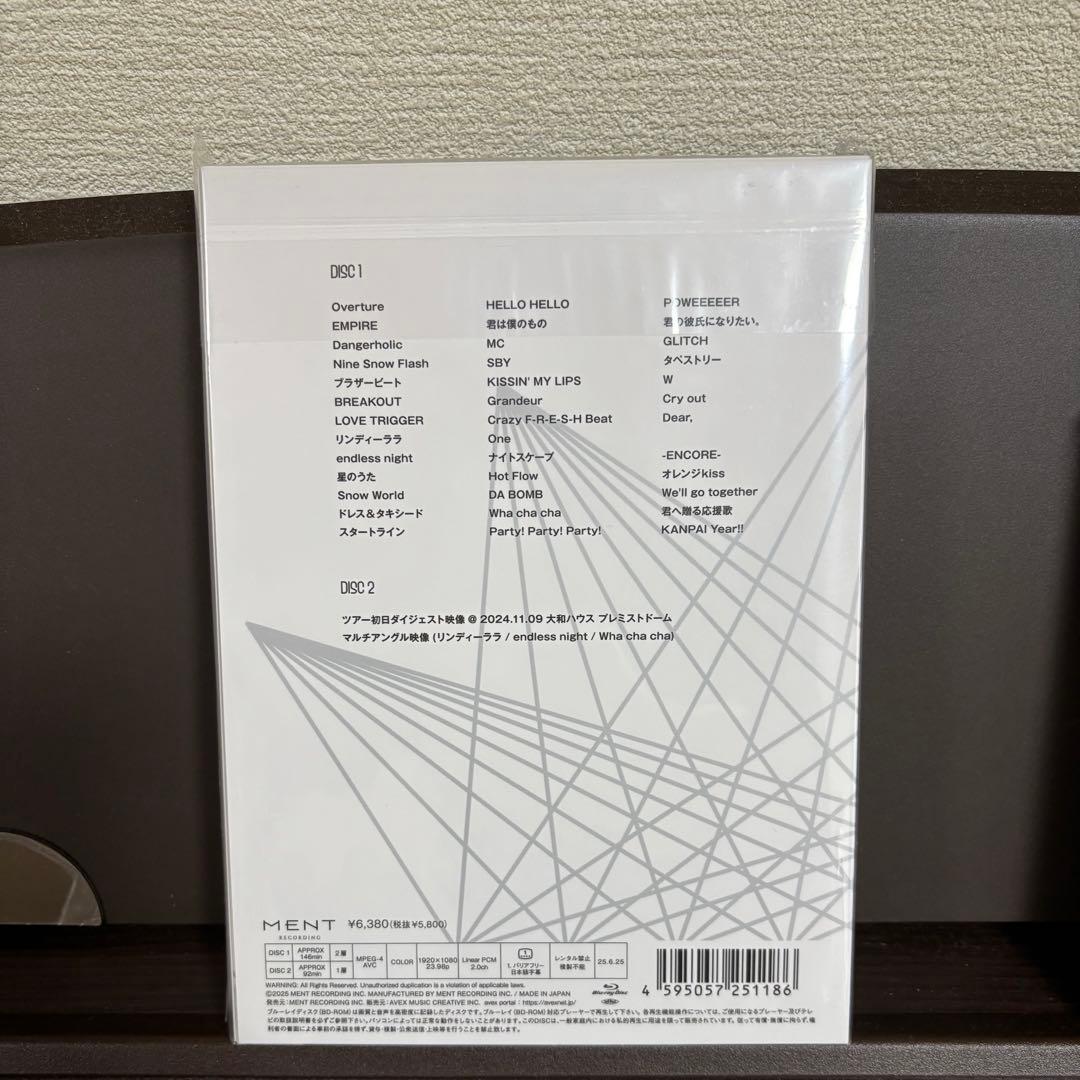  Man Dome Tour 2024 RAYS 初回盤+通常版