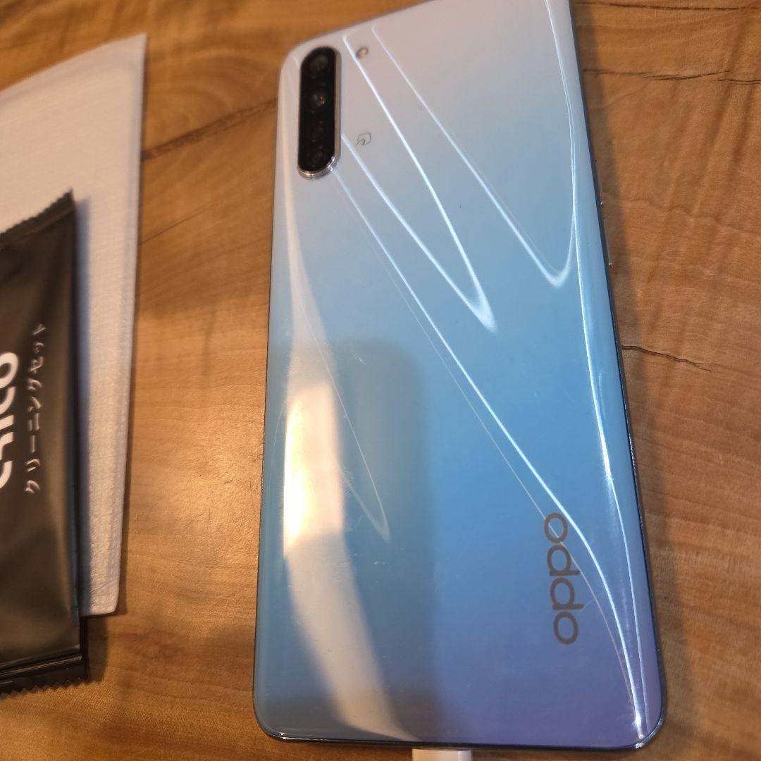 スマートフォン，OPPO　Reno３A　SIMフリー　カバー付き