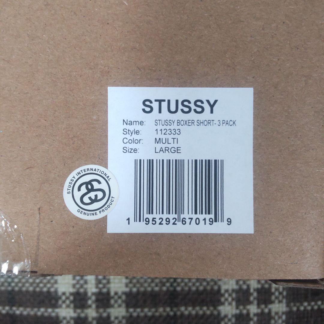 STUSSY BOXER SHORTS トランクス L