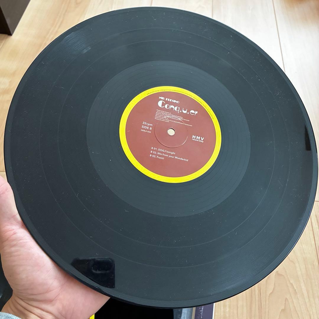 KID FRESINO Conq.u.er レコード　flashbacks 美品