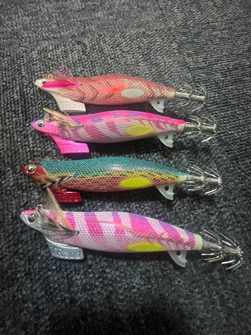 新品　未使用　廃盤モデル　鉛モデル　ヤマシタ　エギ王TR 30g 4点セット