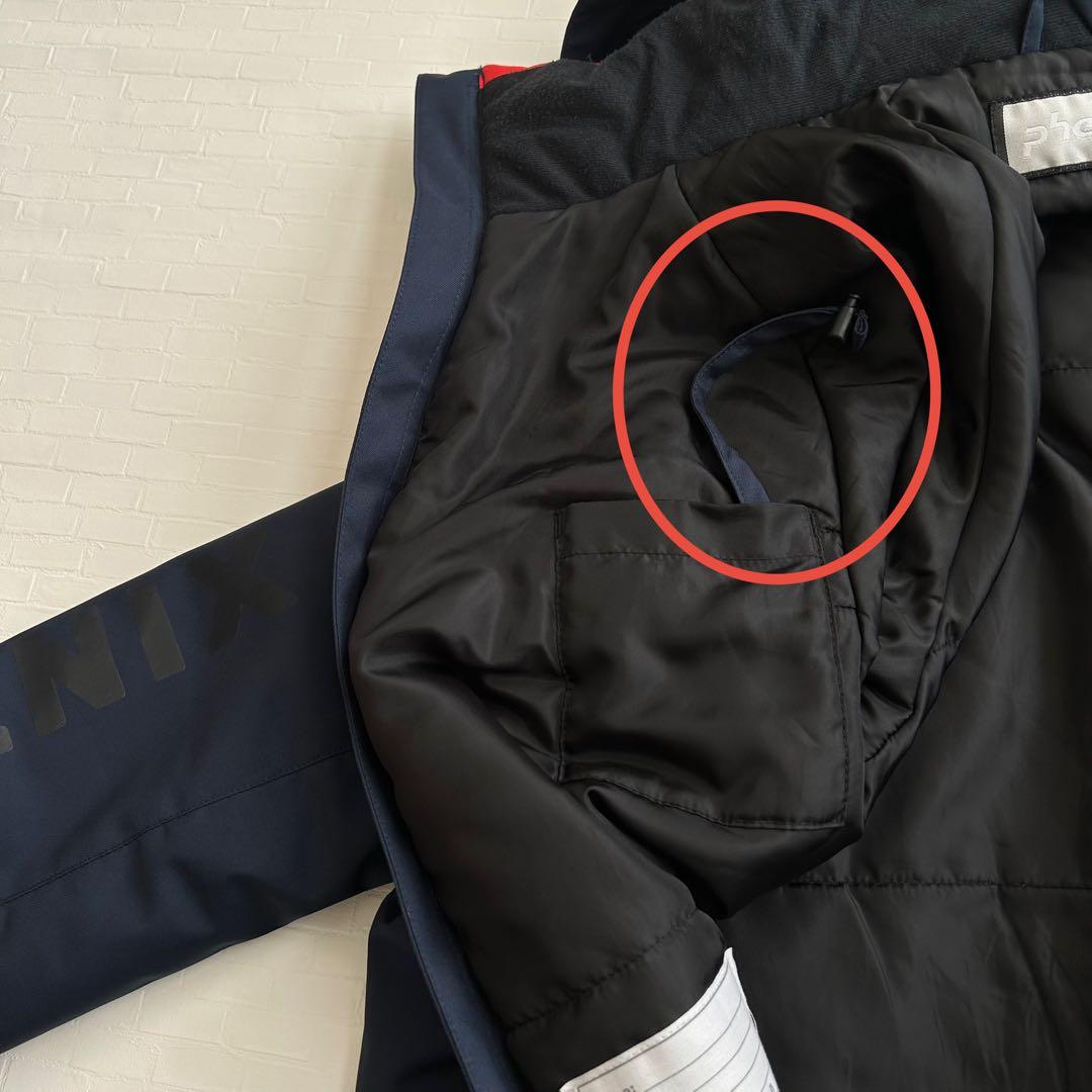 phenix スキーウェア 150cm ネイビー/レッド