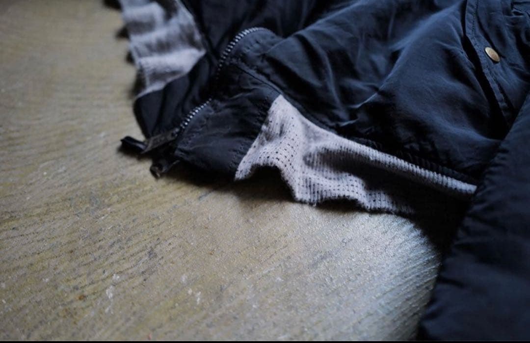 ジャケット・アウター Super Black\" Shrink MA-1_Lavender Rib