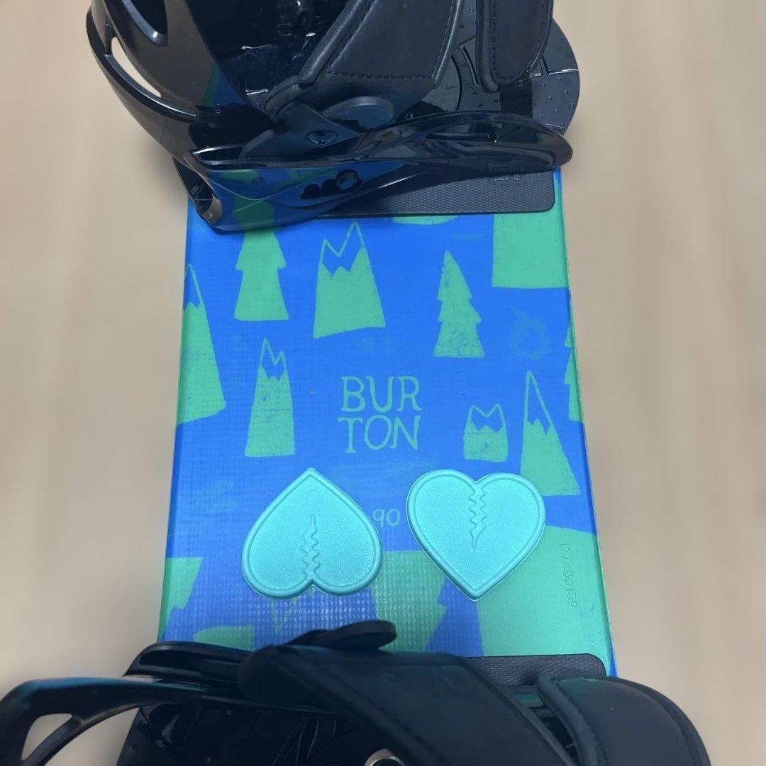 キッズ　スノーボード バインディング　2点セット90センチ　バートン