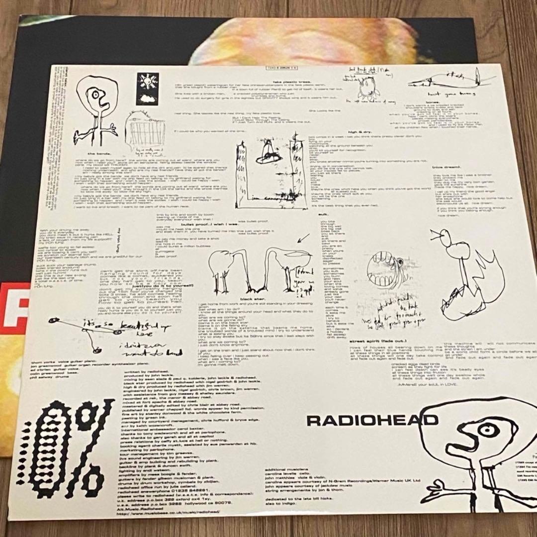 【未使用？】RADIOHEAD the bends レコード UK盤