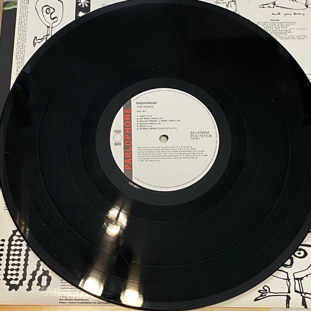 【未使用？】RADIOHEAD the bends レコード UK盤
