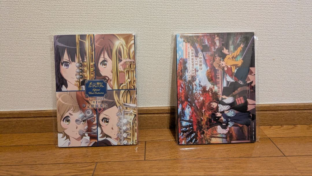 【京都＆神奈川セット】響け！ユーフォニアム　ビジュアルボード・ノート　第9回定演