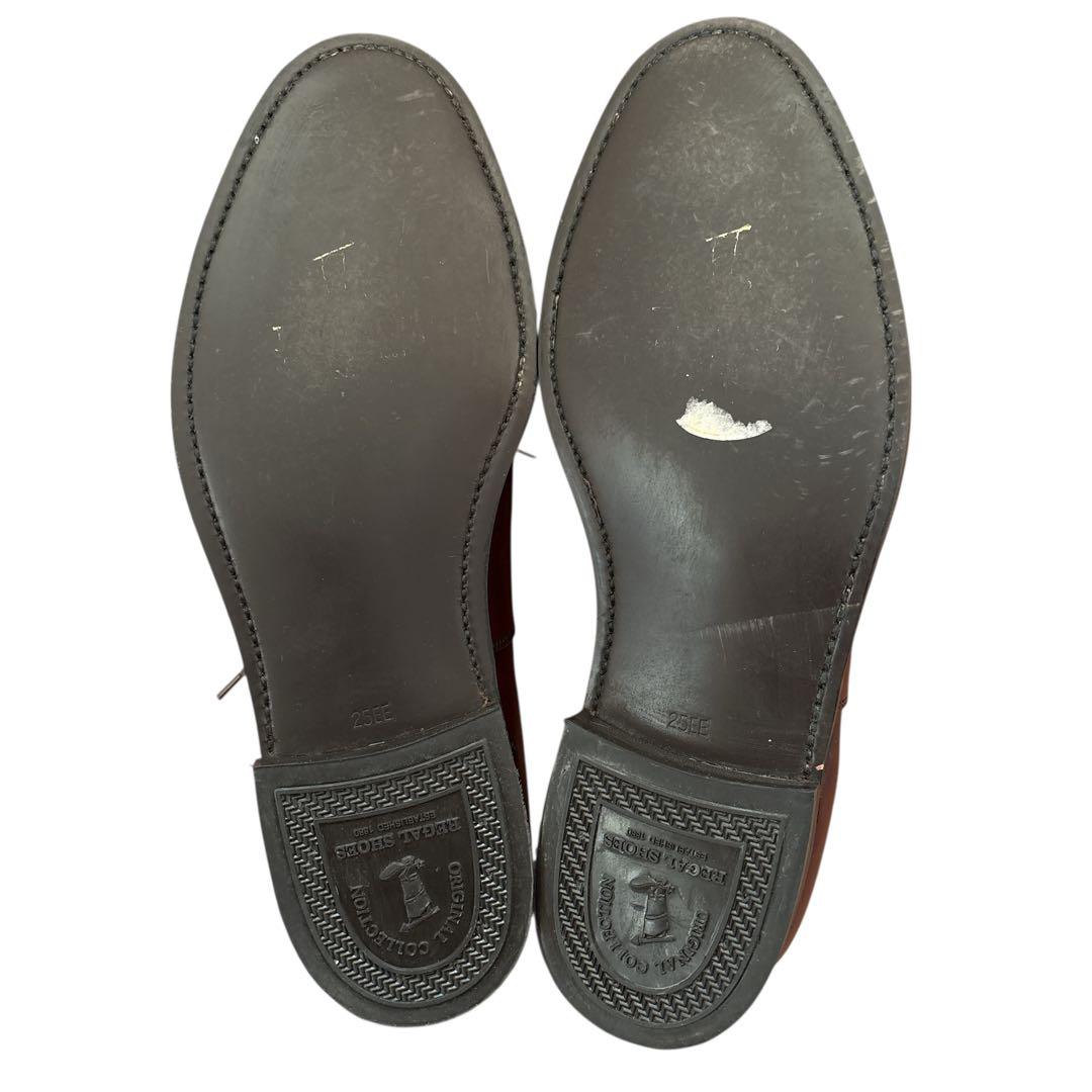 REGAL リーガル ストレートチップ ドレスシューズ （25㌢） バーガンディ