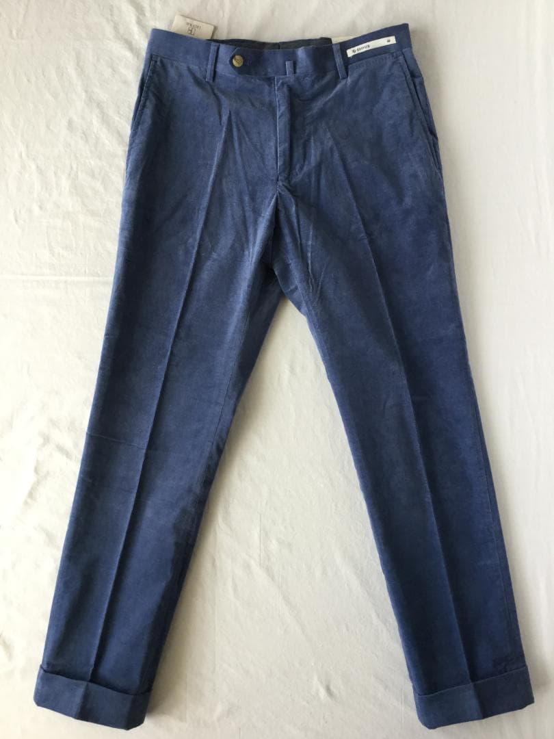 mana　未使用 秋冬 エディフィス コーデュロイパンツ　ブルー S
