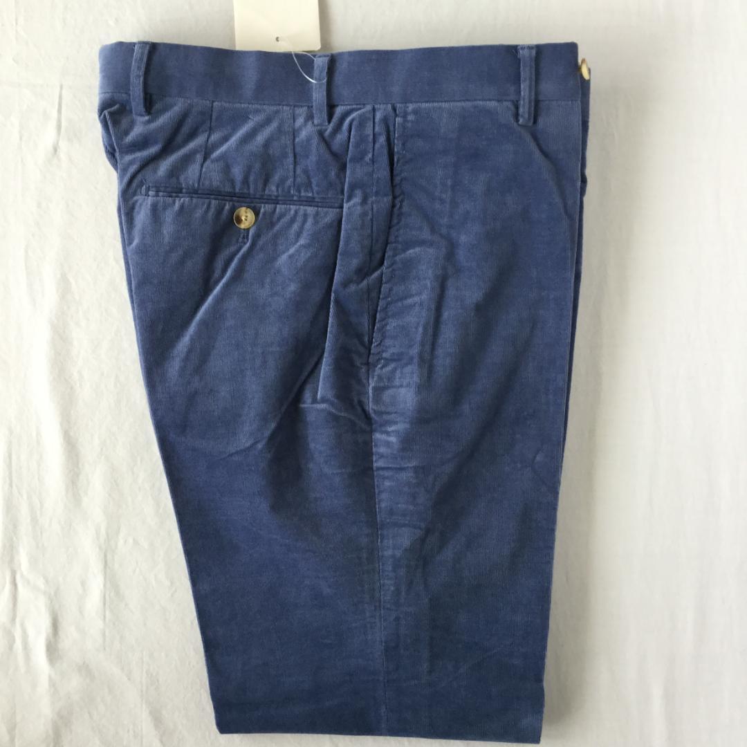 mana　未使用 秋冬 エディフィス コーデュロイパンツ　ブルー S