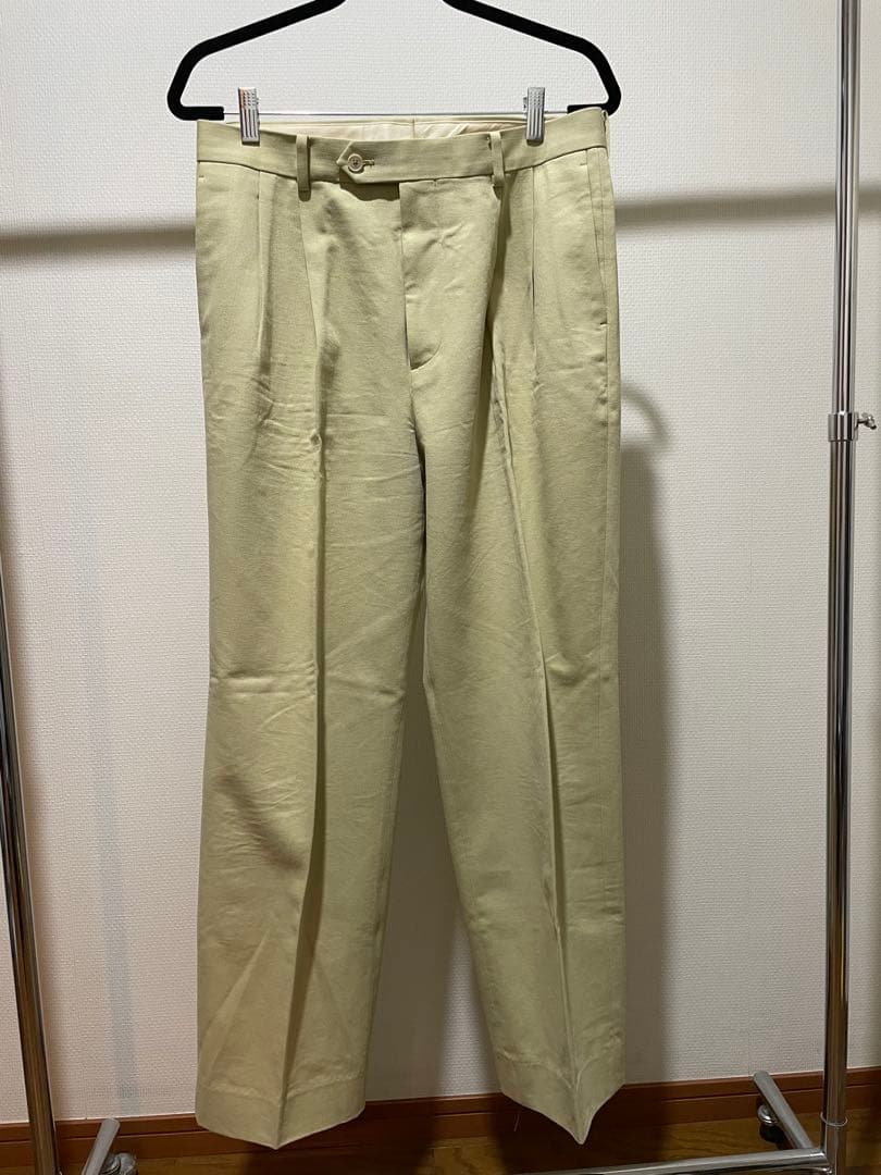 auralee オーラリーWASHED HEAVY CHINO SLACKS