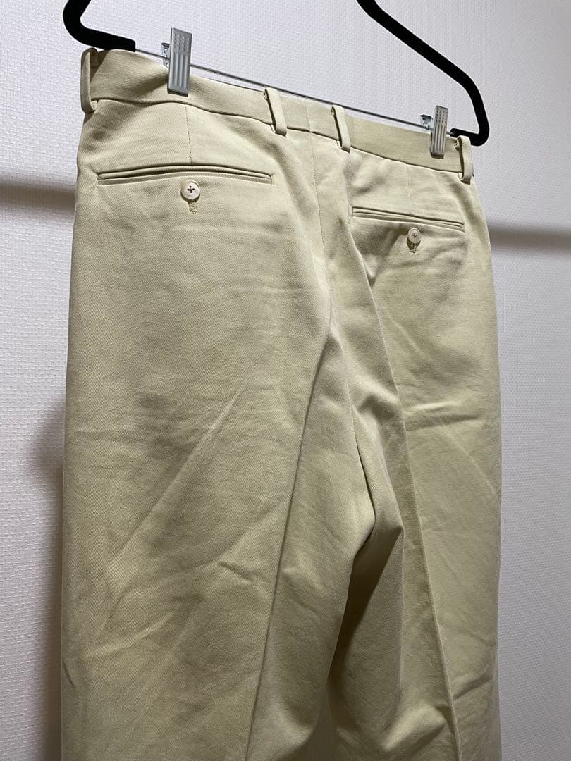 auralee オーラリーWASHED HEAVY CHINO SLACKS