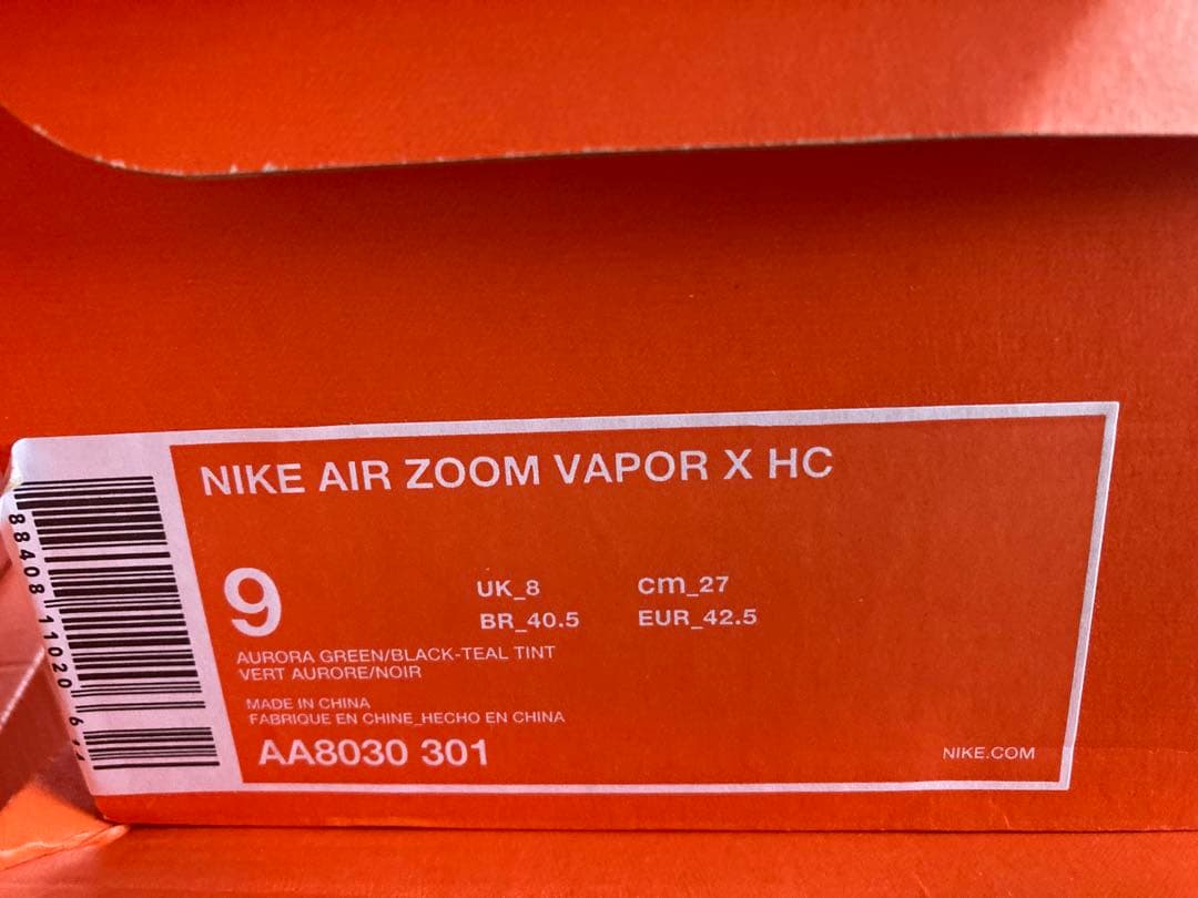 Nike Air Zoom Vapor X HC 27cm テニスシューズ