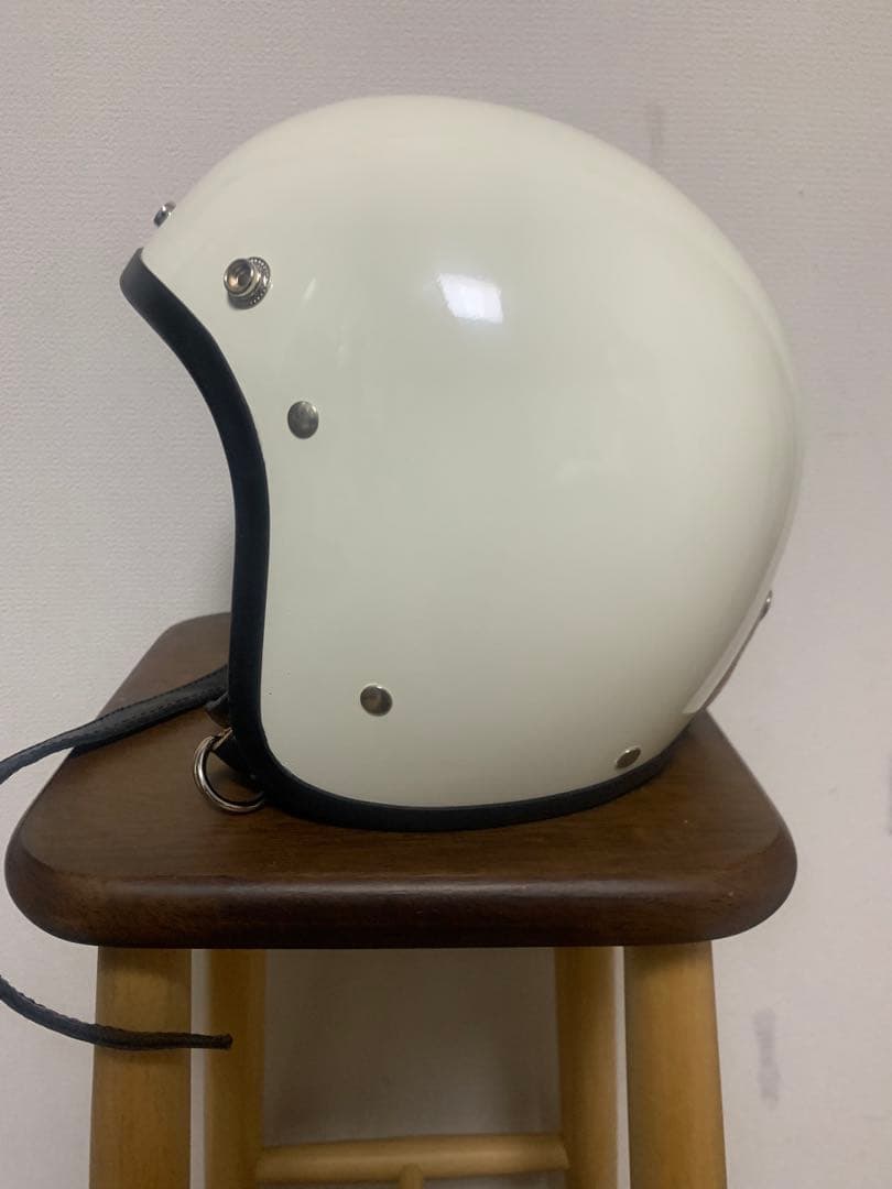 WOLF of genuine ウルフジェットヘルメットWG04 アイボリー