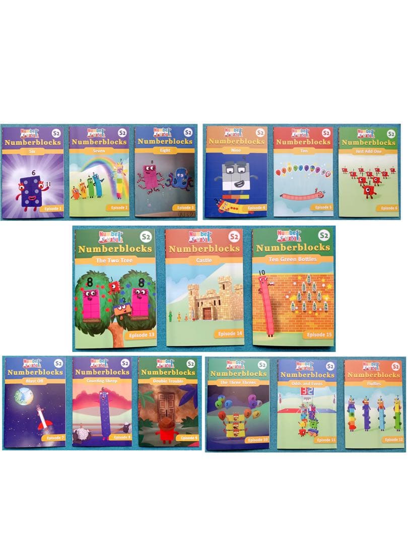 ナンバーブロックス　シリーズ1-3　マイヤペン対応　NumberBlocks洋書