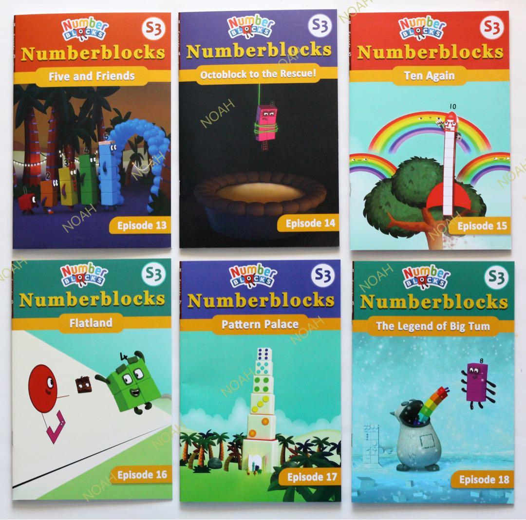 ナンバーブロックス　シリーズ1-3　マイヤペン対応　NumberBlocks洋書