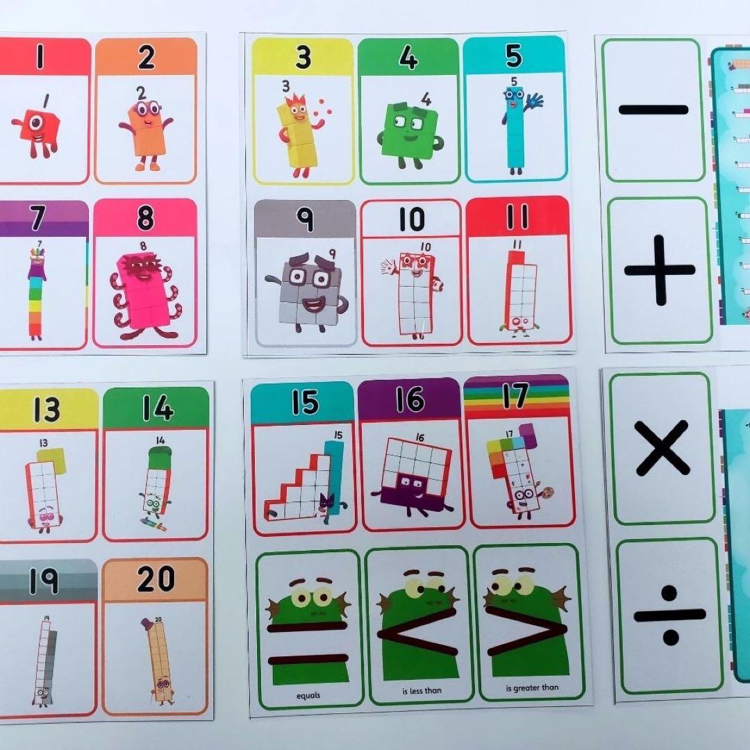 ナンバーブロックス　シリーズ1-3　マイヤペン対応　NumberBlocks洋書