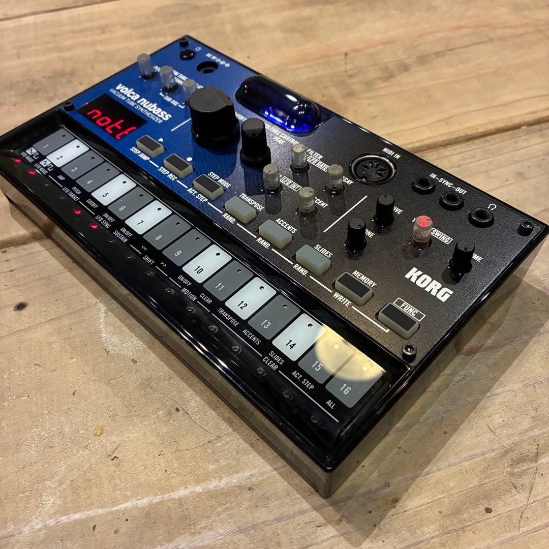 【即決可】KORG volca nubass 真空管アナログシンセ(送料込)