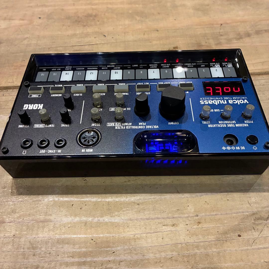 【即決可】KORG volca nubass 真空管アナログシンセ(送料込)