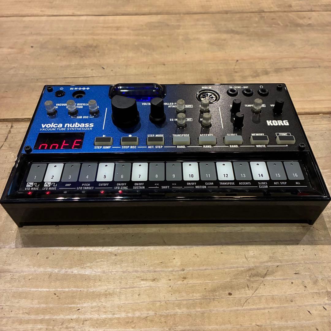【即決可】KORG volca nubass 真空管アナログシンセ(送料込)