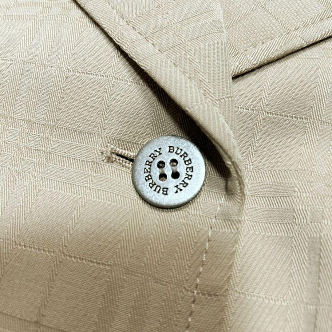 【美品】バーバリー ショートトレンチコート ノバチェック ベージュ ゆったり