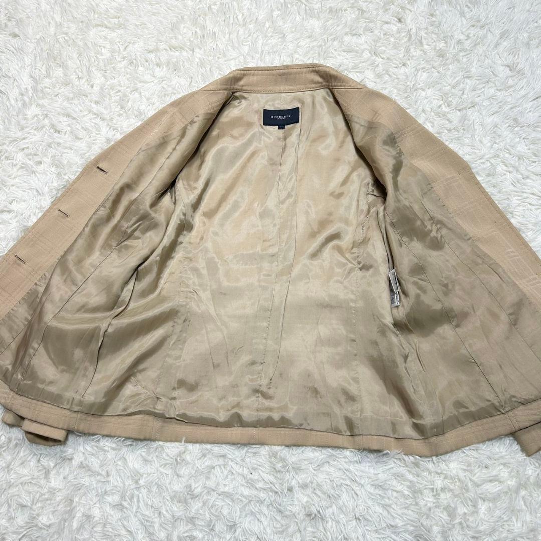 【美品】バーバリー ショートトレンチコート ノバチェック ベージュ ゆったり