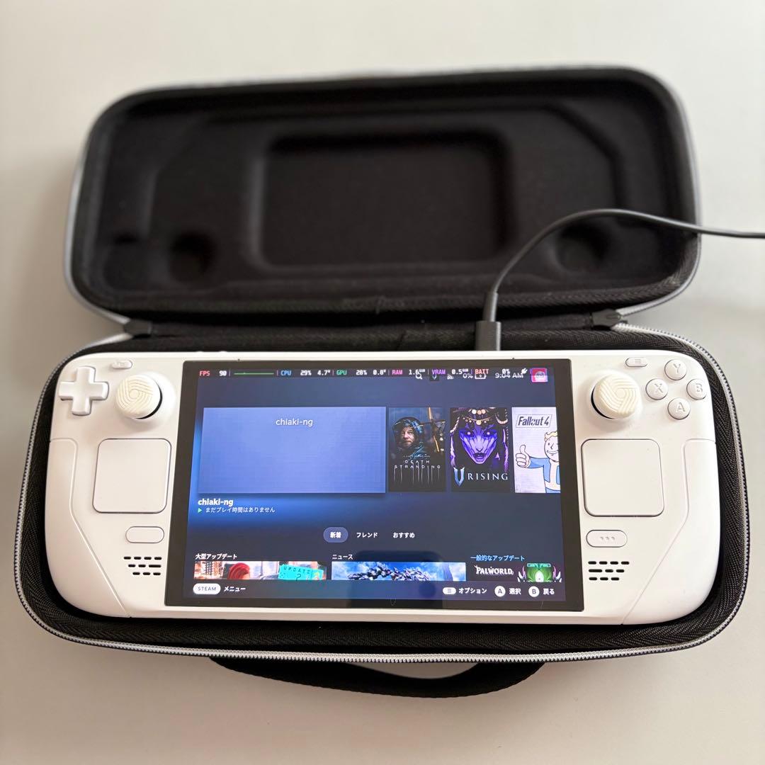 Steam Deck OLED 512GB (改造) ホワイト ( 値下げ可能