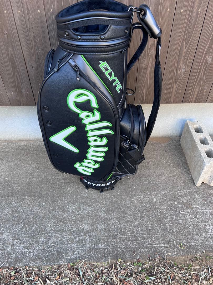 キャロウェイ　キャディバッグ　最新モデル　エリート　9.5型　1ラウンド使用のみ