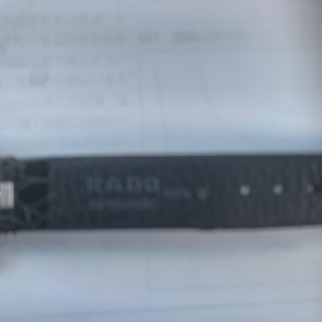 RADO 腕時計(クォーツ) ブラック