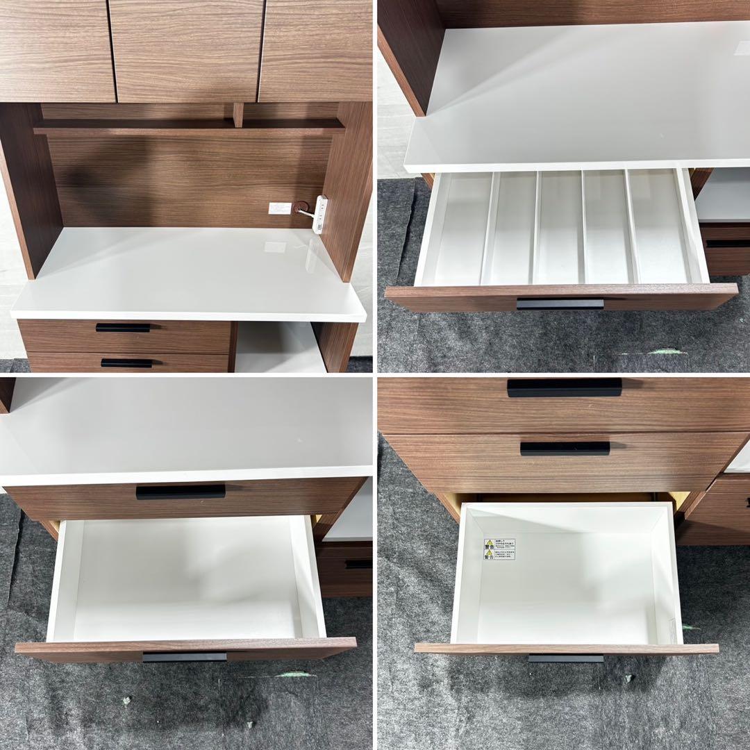 ニトリ キッチンボード 食器棚 SORREL 100KB 家具 d4981