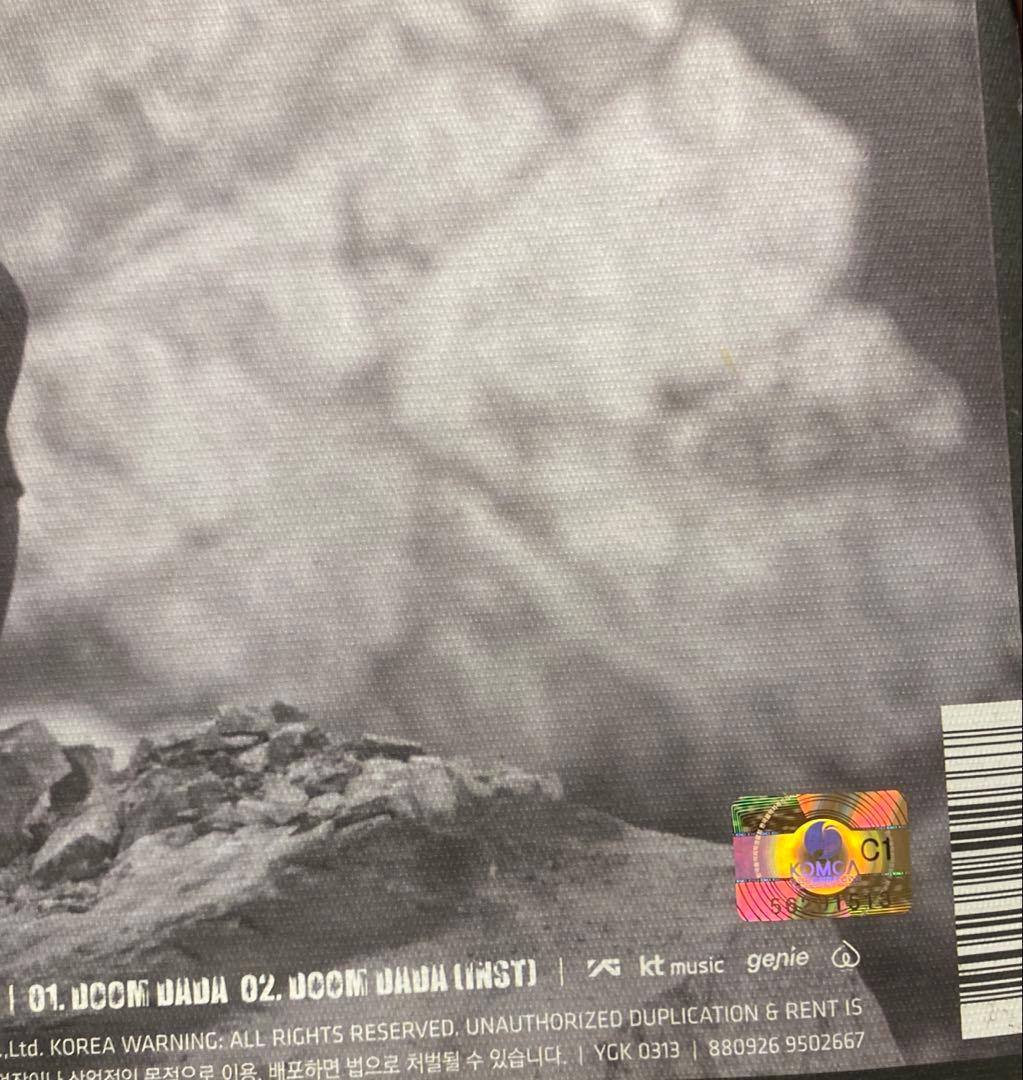 BIGBANG TOP DOOM DADA 韓国盤CD 写真集 廃盤T.O.P