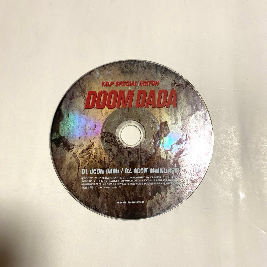 BIGBANG TOP DOOM DADA 韓国盤CD 写真集 廃盤T.O.P