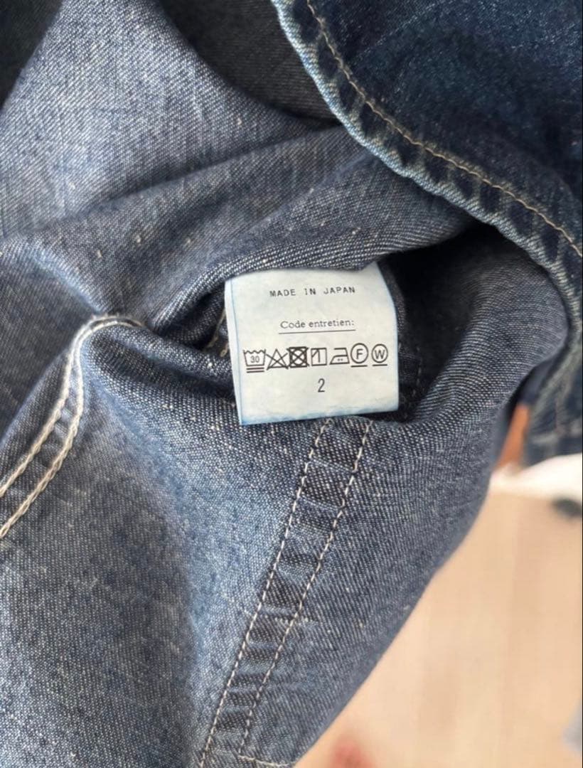 a.presse カバーオール　デニムジャケット　サイズ2