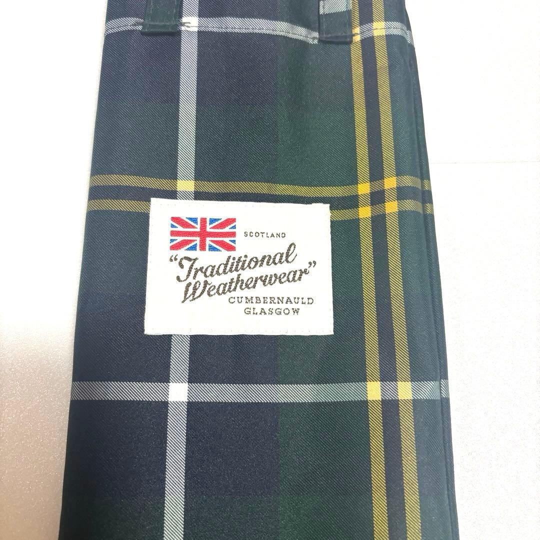 【美品✨】トラディショナルウェザーウェア　折りたたみ傘 チェック柄