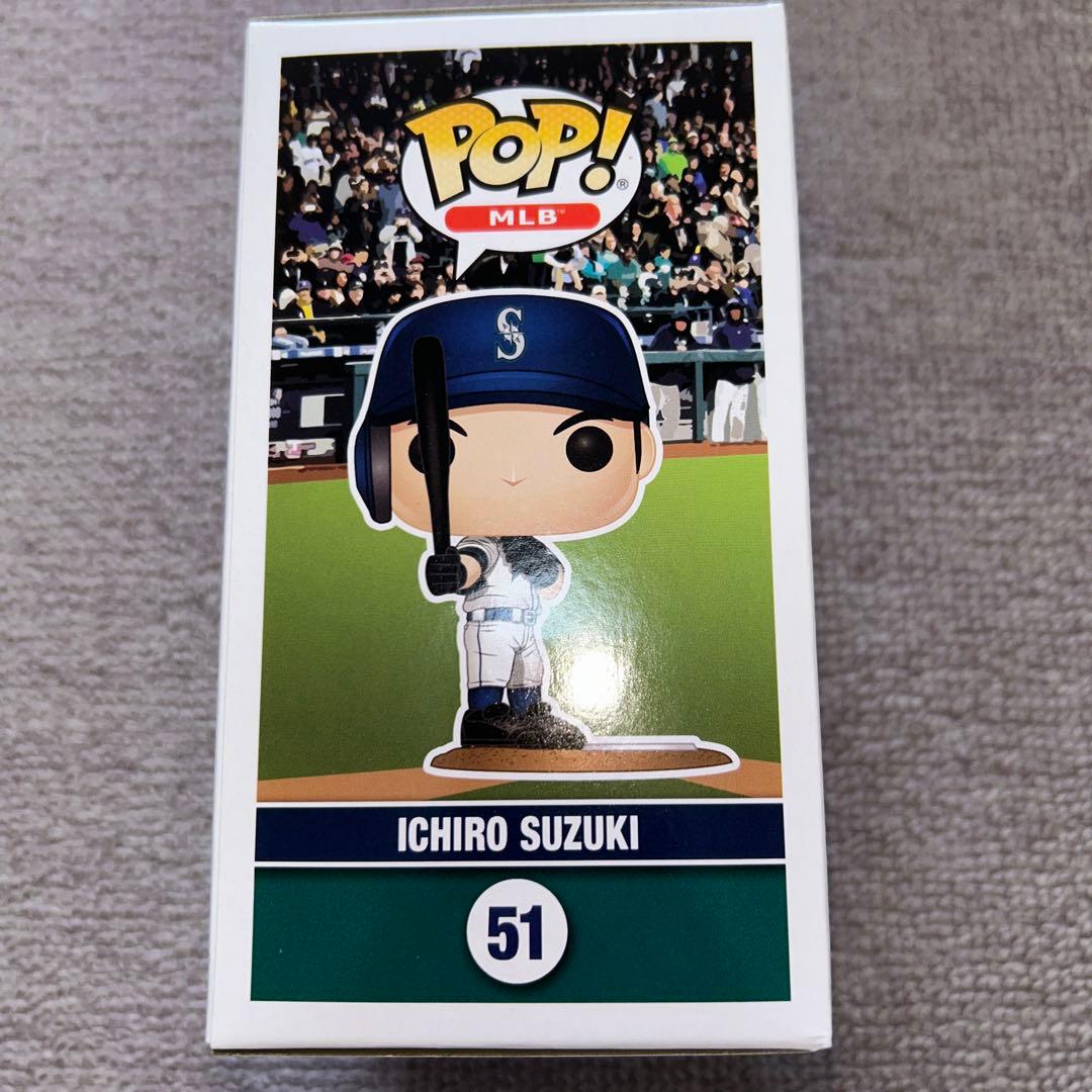 イチロー、Funko POP人形、シアトル球場限定仕様＋トレカ＋写真追加！