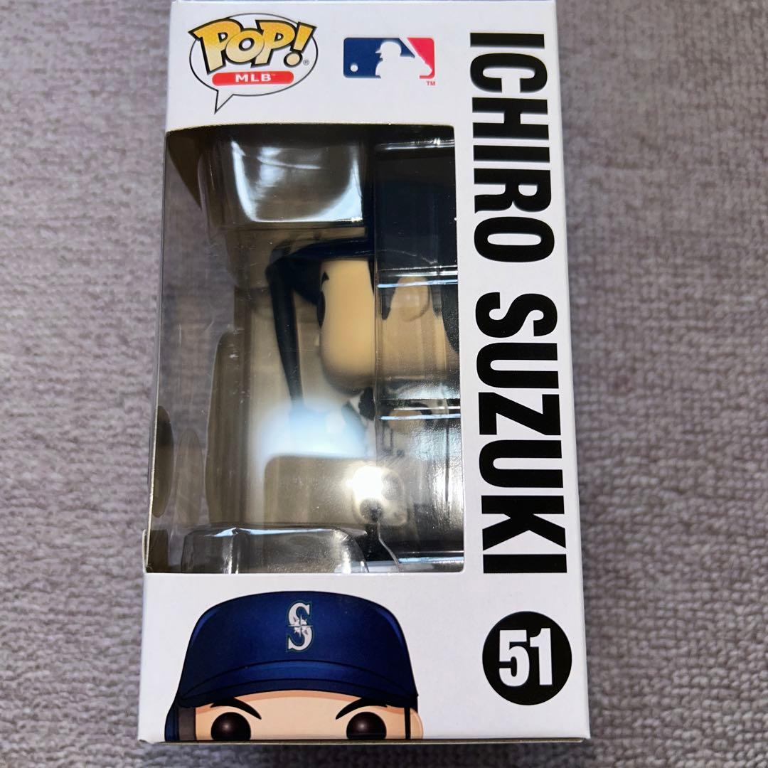 イチロー、Funko POP人形、シアトル球場限定仕様＋トレカ＋写真追加！